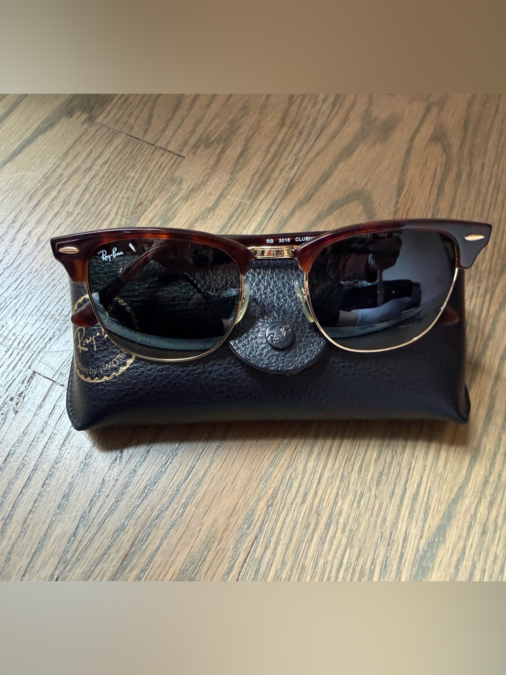RayBan Tortoise Classic Sunglasses - Picture 3 of 9